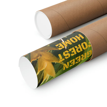 Premium Matte Vertical Posters - GREEN FOREST HOME LOGO - Green Forest Home