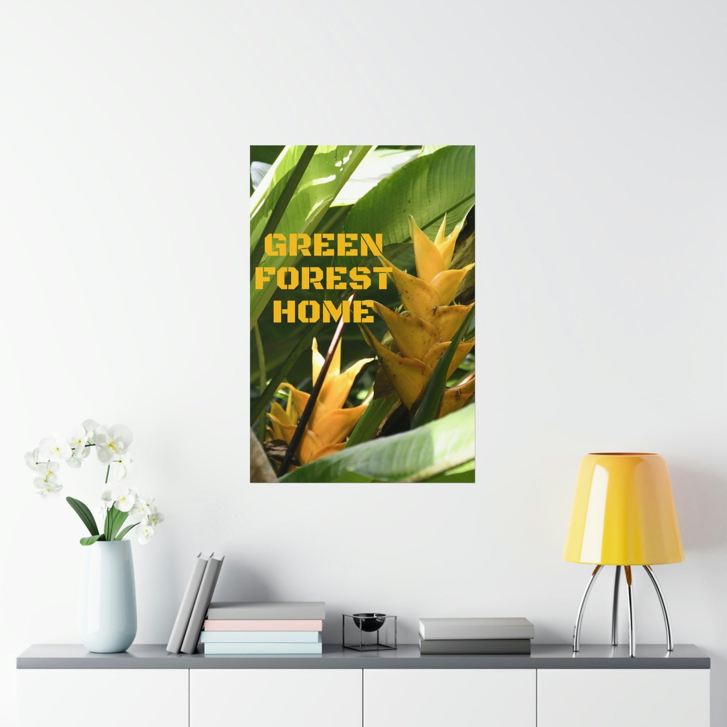 Premium Matte Vertical Posters - GREEN FOREST HOME LOGO - Green Forest Home