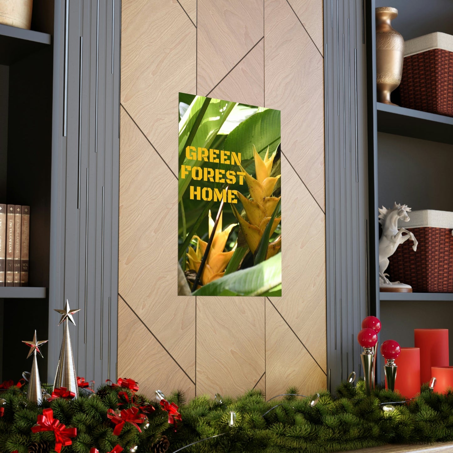 Premium Matte Vertical Posters - GREEN FOREST HOME LOGO - Green Forest Home