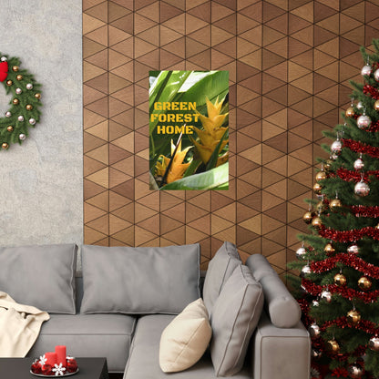 Premium Matte Vertical Posters - GREEN FOREST HOME LOGO - Green Forest Home