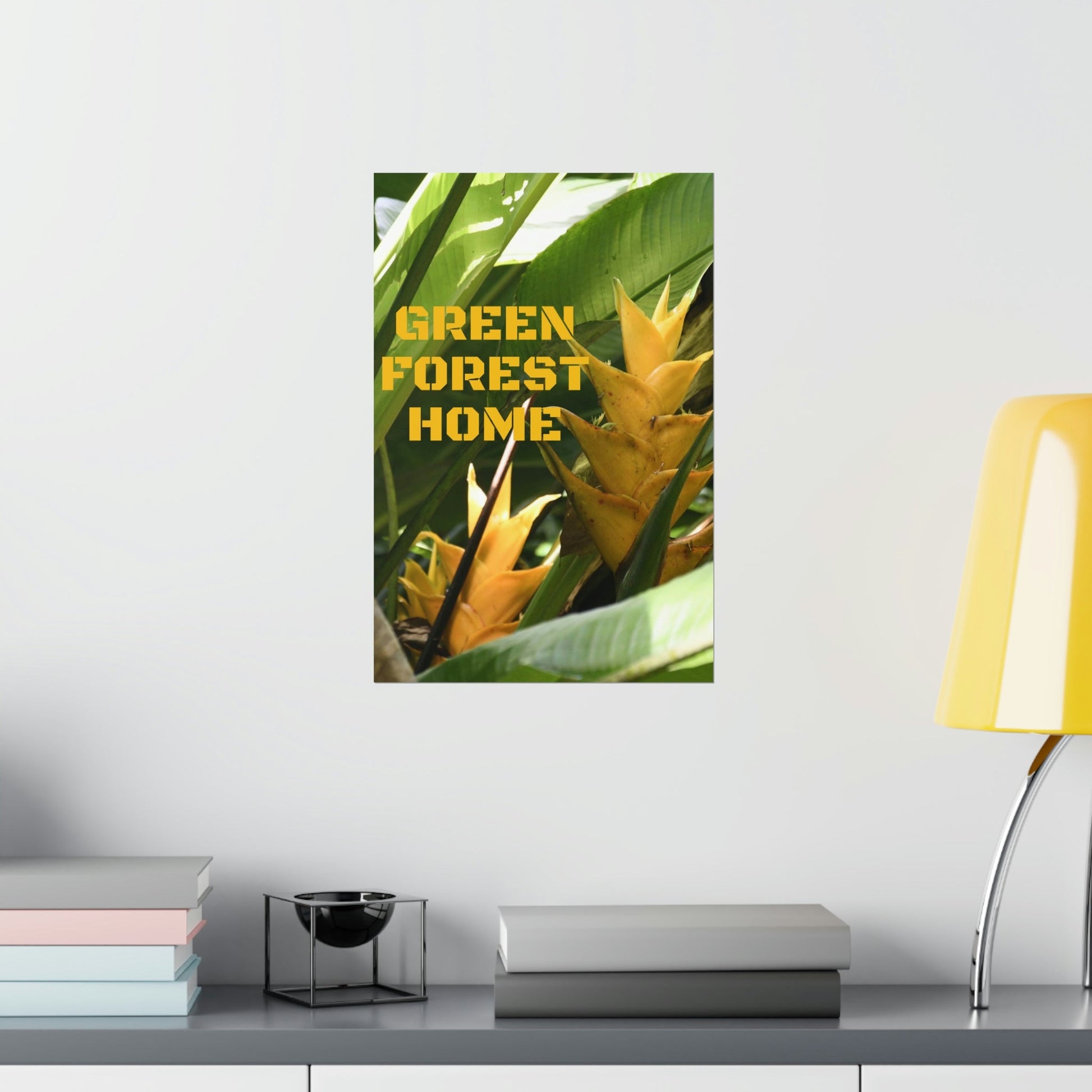 Premium Matte Vertical Posters - GREEN FOREST HOME LOGO - Green Forest Home