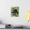 Premium Matte vertical posters - Happy bear in branch in Smoky Mountain National Park in Summer in Mountain National Park (SMNP) USA - Green Forest Home