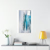 Premium Matte vertical posters - Made in USA in 1 day - Polar ice melting and animals trapped in broken ice shelf - Green Forest Home