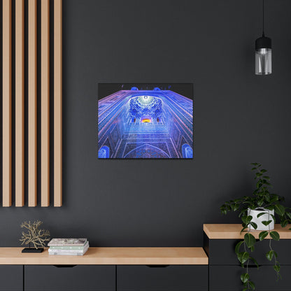 Printed in USA - Canvas Gallery Wraps - Grand Jame Mosque of Yazd city in Iran - Islam - Green Forest Home