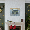 Printed in USA - Canvas Gallery Wraps - Great Mosque of Mecca - Islam religion - UAE - Green Forest Home
