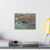 Printed in USA - Canvas Gallery Wraps - Holly Kaaba in Mecca, Saudi Arabia - UAE - Islam - Green Forest Home