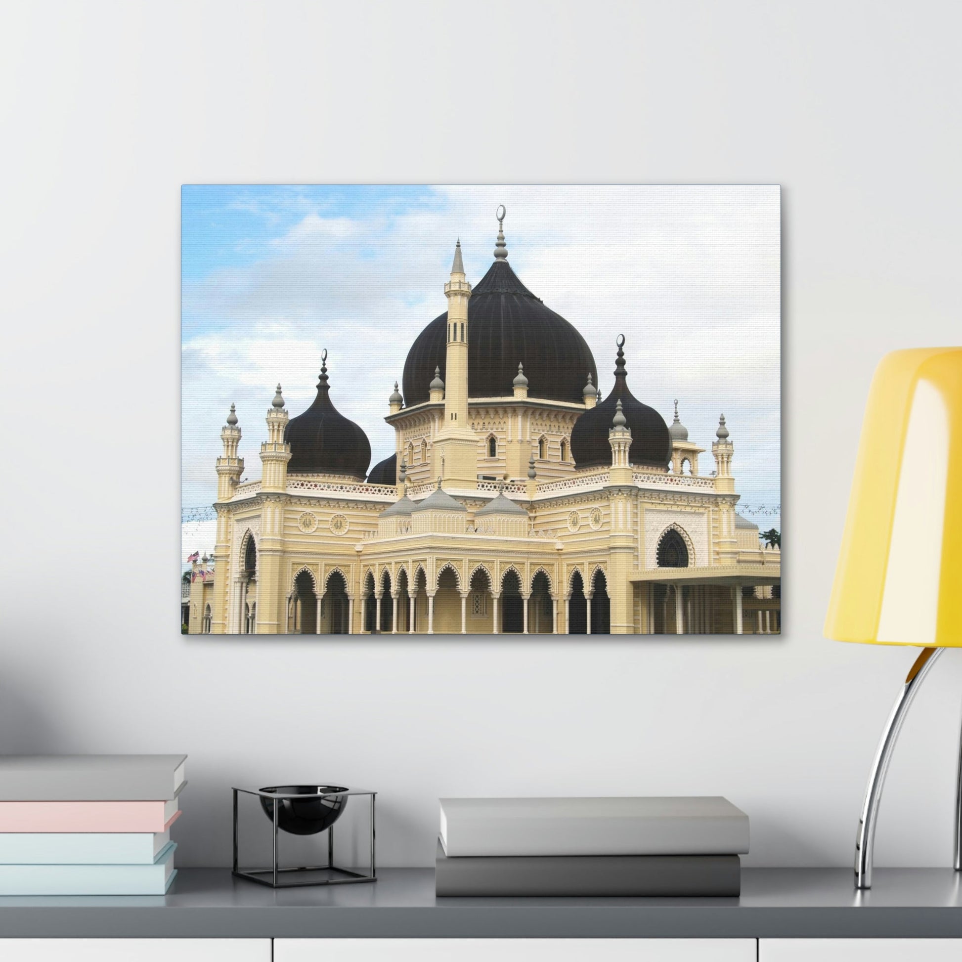 Printed in USA - Canvas Gallery Wraps - Mosque in the Alor Star, Kedah, Malaysia - Islam - Green Forest Home