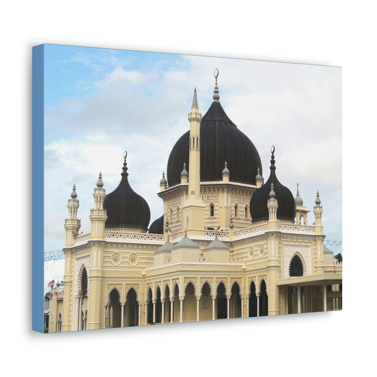 Printed in USA - Canvas Gallery Wraps - Mosque in the Alor Star, Kedah, Malaysia - Islam - Green Forest Home