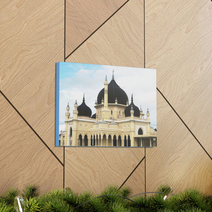 Printed in USA - Canvas Gallery Wraps - Mosque in the Alor Star, Kedah, Malaysia - Islam - Green Forest Home