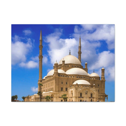 Printed in USA - Canvas Gallery Wraps - Mosque of Muhammad Ali in Cairo - Egypt - Islam - Green Forest Home