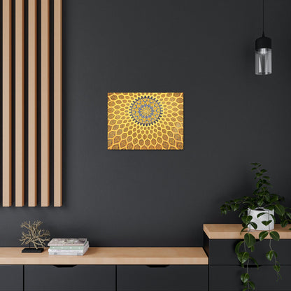 Printed in USA - Canvas Gallery Wraps - Oriental mosaic decoration in Dubai, UAE Islam - Green Forest Home