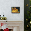 Printed in USA - Canvas Gallery Wraps - The Golden Temple in Amritsar, Punjab - India - Sikhsm - Green Forest Home