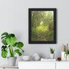 Rainforest Trails & Views - Gallery Canvas Wraps, Framed Vertical Poster - El Yunque National Forest - Puerto Rico - Foggy Tradewinds Trail - the cloud forest - Green Forest Home