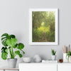 Rainforest Trails & Views - Gallery Canvas Wraps, Framed Vertical Poster - El Yunque National Forest - Puerto Rico - Foggy Tradewinds Trail - the cloud forest - Green Forest Home