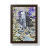 Rainforest Trails & Views - Gallery Canvas Wraps, Framed Vertical Poster - El Yunque National Forest - Puerto Rico - La Coca Falls on Pr 191 - color modified - Green Forest Home