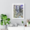 Rainforest Trails & Views - Gallery Canvas Wraps, Framed Vertical Poster - El Yunque National Forest - Puerto Rico - La Coca Falls on Pr 191 - color modified - Green Forest Home