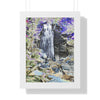 Rainforest Trails & Views - Gallery Canvas Wraps, Framed Vertical Poster - El Yunque National Forest - Puerto Rico - La Coca Falls on Pr 191 - color modified - Green Forest Home