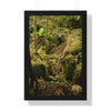 Rainforest Trails & Views - Gallery Canvas Wraps, Framed Vertical Poster - El Yunque National Forest - Puerto Rico - Near Tradewinds - Dangerous drainage holes - Green Forest Home