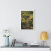 Rainforest Trails & Views - Gallery Canvas Wraps, Framed Vertical Poster - El Yunque National Forest - Puerto Rico - Near Tradewinds - Dangerous drainage holes - Green Forest Home