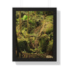 Rainforest Trails & Views - Gallery Canvas Wraps, Framed Vertical Poster - El Yunque National Forest - Puerto Rico - Near Tradewinds - Dangerous drainage holes - Green Forest Home