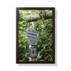 Rainforest Trails & Views - Gallery Canvas Wraps, Framed Vertical Poster - El Yunque National Forest - Puerto Rico - Rio Sabana trail - El Toro Wilderness begins here - Green Forest Home