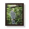 Rainforest Trails & Views - Gallery Canvas Wraps, Framed Vertical Poster - El Yunque National Forest - Puerto Rico - Rio Sabana trail - El Toro Wilderness begins here - Green Forest Home