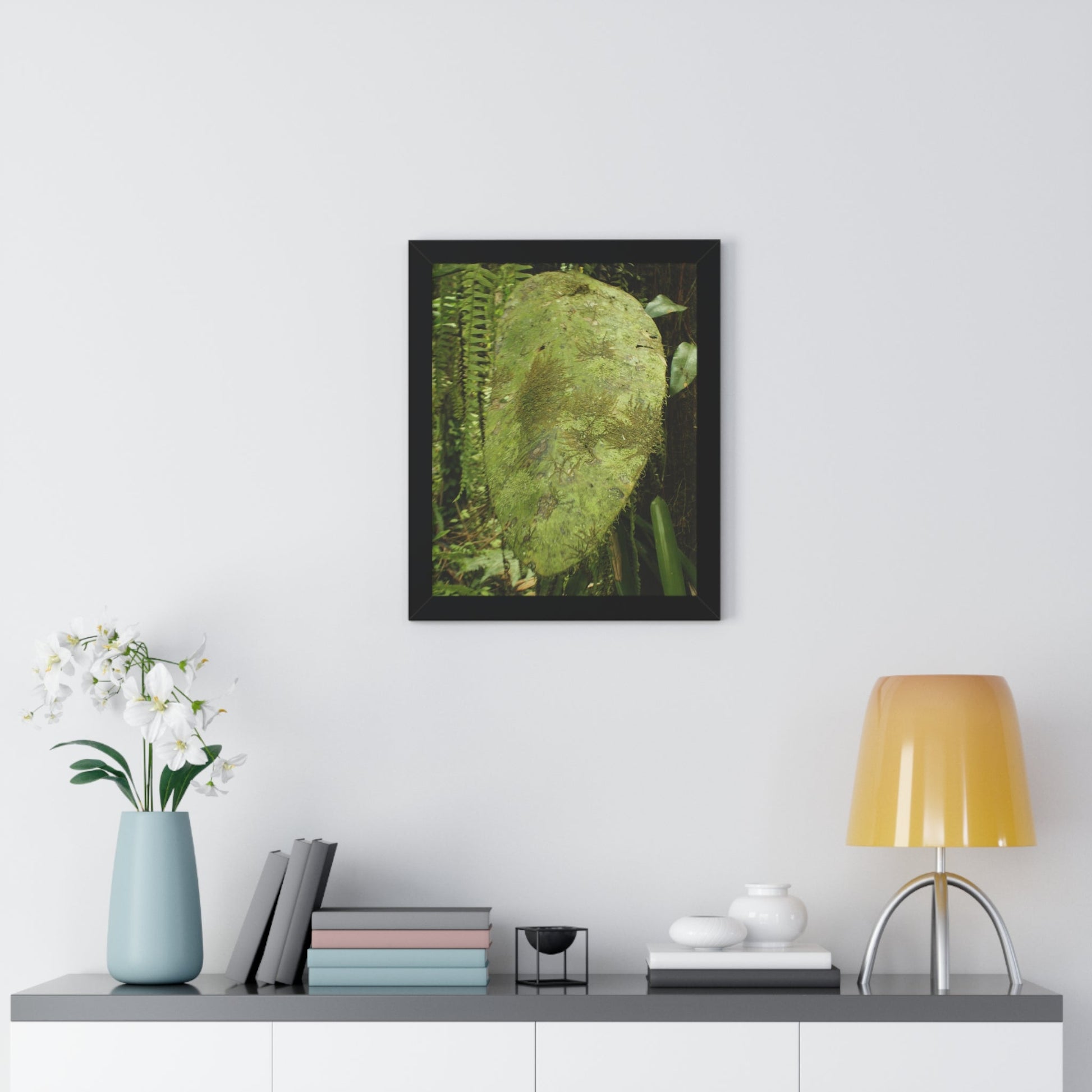 Rainforest Trails & Views - Gallery Canvas Wraps, Framed Vertical Poster - El Yunque National Forest - Puerto Rico - Top of PR 191 Thick Humid Forest - Green Forest Home