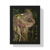 Rainforest Trails & Views - Gallery Canvas Wraps, Framed Vertical Poster - El Yunque National Forest - Puerto Rico - Tradewinds trail decomposing tree - Green Forest Home