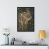 Rainforest Trails & Views - Gallery Canvas Wraps, Framed Vertical Poster - El Yunque National Forest - Puerto Rico - Tradewinds trail decomposing tree - Green Forest Home