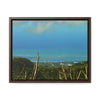 Rainforest Trails & Views - Gallery Canvas Wraps, Horizontal Frame - El Yunque National Forest - PR - Urbanization gets closer - view from Tres Picachos - Green Forest Home