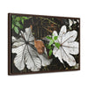 Rainforest Trails & Views - Gallery Canvas Wraps, Horizontal Frame - El Yunque National Forest - Puerto Rico - A decaying pair of Yagrumo leaves - which creates many patterns - Green Forest Home