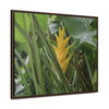 Rainforest Trails & Views - Gallery Canvas Wraps, Horizontal Frame - El Yunque National Forest - Puerto Rico - Awesome tropical flower - Heliconias - Green Forest Home