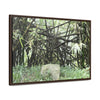 Rainforest Trails & Views - Gallery Canvas Wraps, Horizontal Frame - El Yunque National Forest - Puerto Rico - Bamboo destroyed by Hurricane Maria - Green Forest Home