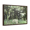 Rainforest Trails & Views - Gallery Canvas Wraps, Horizontal Frame - El Yunque National Forest - Puerto Rico - Bamboo destroyed by Hurricane Maria - Green Forest Home