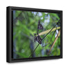 Rainforest Trails & Views - Gallery Canvas Wraps, Horizontal Frame - El Yunque National Forest - Puerto Rico - Butterflies dance in the forest - Green Forest Home