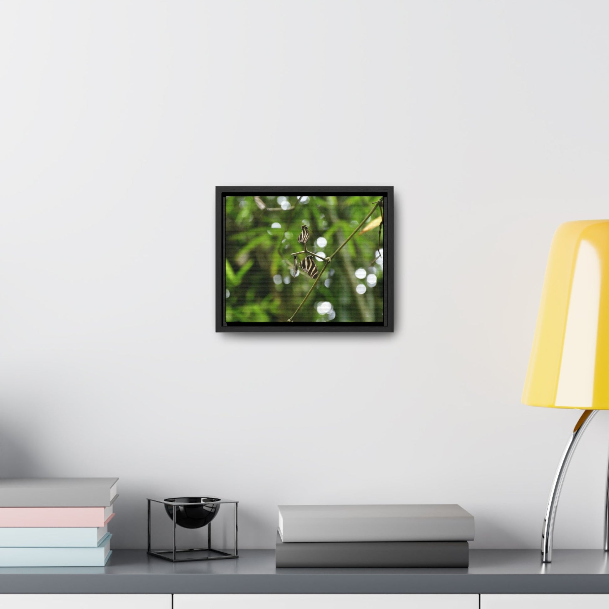 Rainforest Trails & Views - Gallery Canvas Wraps, Horizontal Frame - El Yunque National Forest - Puerto Rico - Butterflies in the forest - Green Forest Home