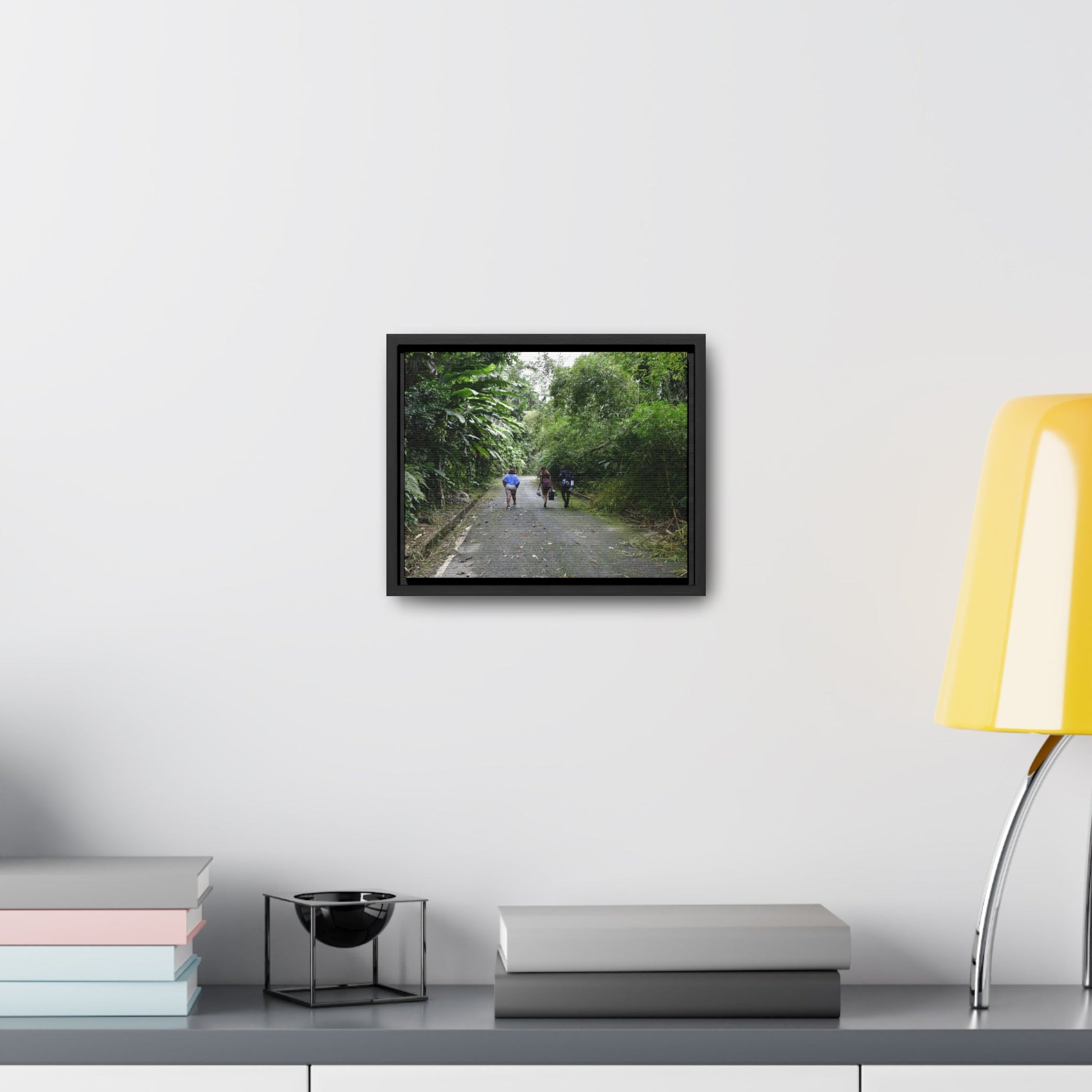 Rainforest Trails & Views - Gallery Canvas Wraps, Horizontal Frame - El Yunque National Forest - Puerto Rico - Campers in PR191 Rio Sabana - Green Forest Home