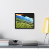 Rainforest Trails & Views - Gallery Canvas Wraps, Horizontal Frame - El Yunque National Forest - Puerto Rico - Color enhanced view of the foggy East Peak from PR 191 - Green Forest Home