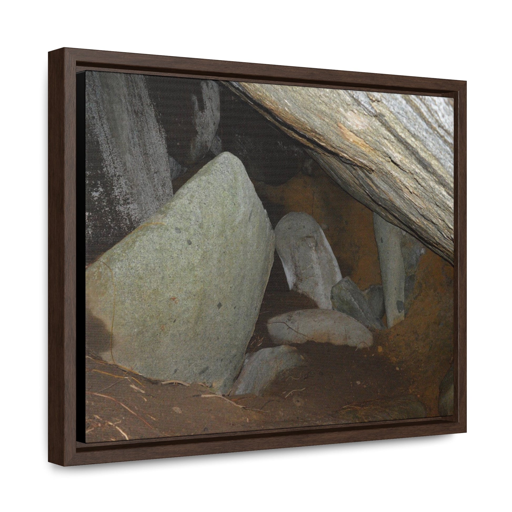 Rainforest Trails & Views - Gallery Canvas Wraps, Horizontal Frame - El Yunque National Forest - Puerto Rico - Early Tradewinds trail - rain tunnels - Green Forest Home
