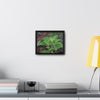 Rainforest Trails & Views - Gallery Canvas Wraps, Horizontal Frame - El Yunque National Forest - Puerto Rico - Exuberant vegetation of the forest - Green Forest Home