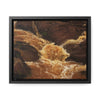 Rainforest Trails & Views - Gallery Canvas Wraps, Horizontal Frame - El Yunque National Forest - Puerto Rico - Flooded Rio Sabana River - Green Forest Home