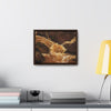 Rainforest Trails & Views - Gallery Canvas Wraps, Horizontal Frame - El Yunque National Forest - Puerto Rico - Flooded Rio Sabana River - Green Forest Home