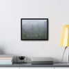 Rainforest Trails & Views - Gallery Canvas Wraps, Horizontal Frame - El Yunque National Forest - Puerto Rico - Fog and rain pummel the Rio Sabana park - Green Forest Home