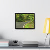 Rainforest Trails & Views - Gallery Canvas Wraps, Horizontal Frame - El Yunque National Forest - Puerto Rico - Lovely swings of the main road PR 191 near the top - Green Forest Home
