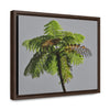 Rainforest Trails & Views - Gallery Canvas Wraps, Horizontal Frame - El Yunque National Forest - Puerto Rico - One of the worlds original trees - the Fern Palm - Green Forest Home