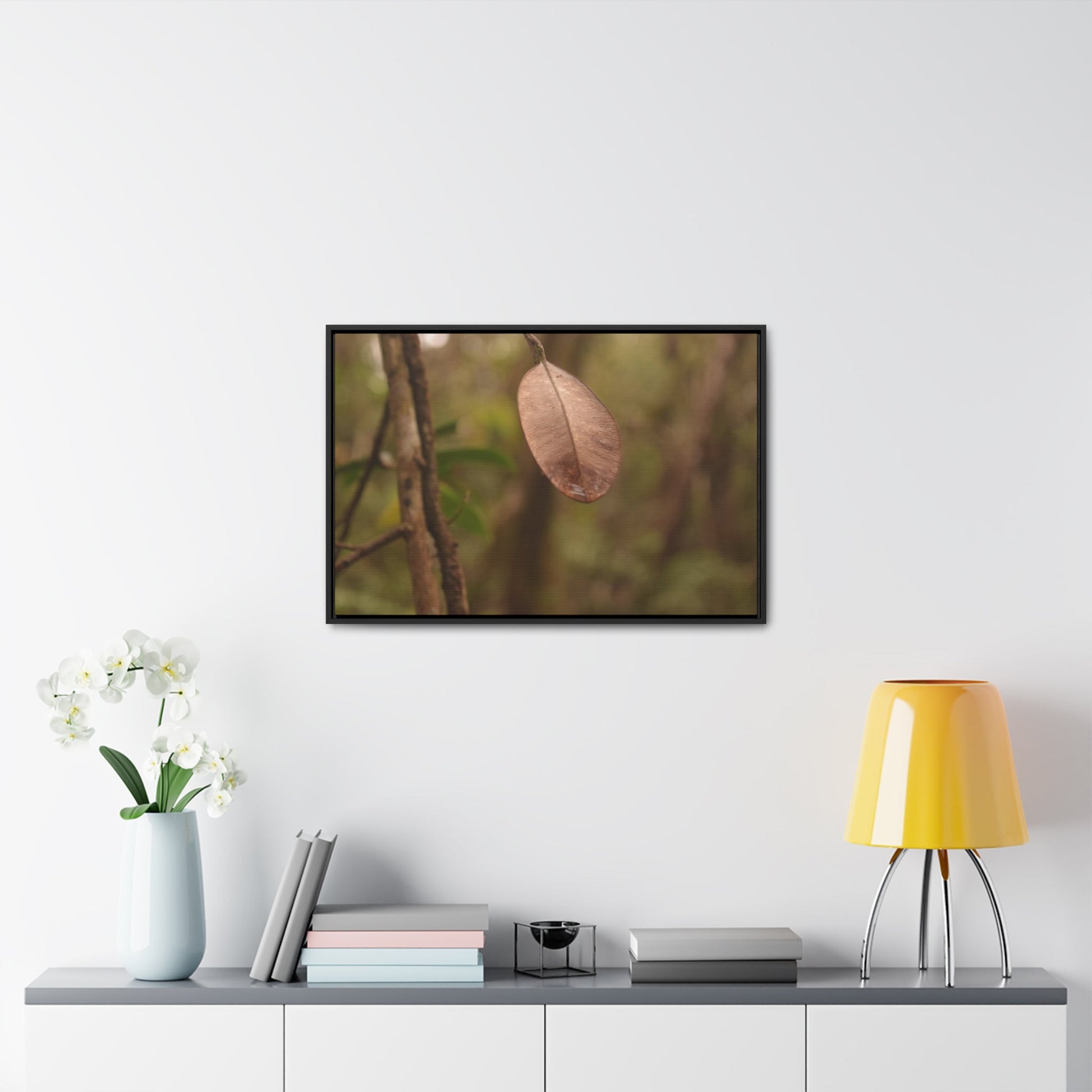 Rainforest Trails & Views - Gallery Canvas Wraps, Horizontal Frame - El Yunque National Forest - Puerto Rico - Rio Sabana Fine details of the forest - Green Forest Home
