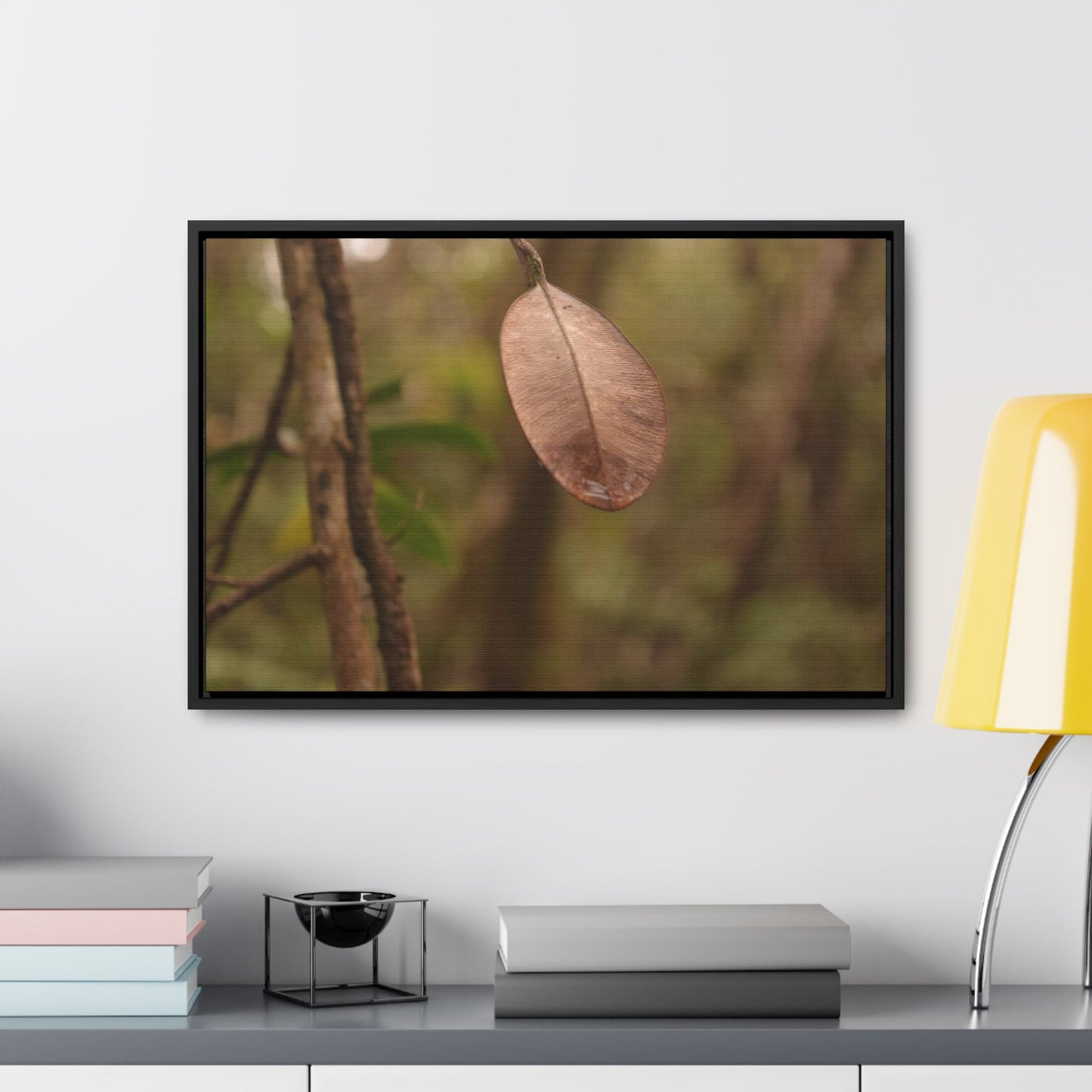 Rainforest Trails & Views - Gallery Canvas Wraps, Horizontal Frame - El Yunque National Forest - Puerto Rico - Rio Sabana Fine details of the forest - Green Forest Home