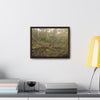 Rainforest Trails & Views - Gallery Canvas Wraps, Horizontal Frame - El Yunque National Forest - Puerto Rico - Rio Sabana tangle of Trees destroyed by Hurricane Maria - Green Forest Home