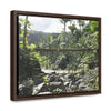 Rainforest Trails & Views - Gallery Canvas Wraps, Horizontal Frame - El Yunque National Forest - Puerto Rico - Rio Sabana Trail - Green Forest Home