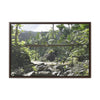 Rainforest Trails & Views - Gallery Canvas Wraps, Horizontal Frame - El Yunque National Forest - Puerto Rico - Rio Sabana Trail - Green Forest Home